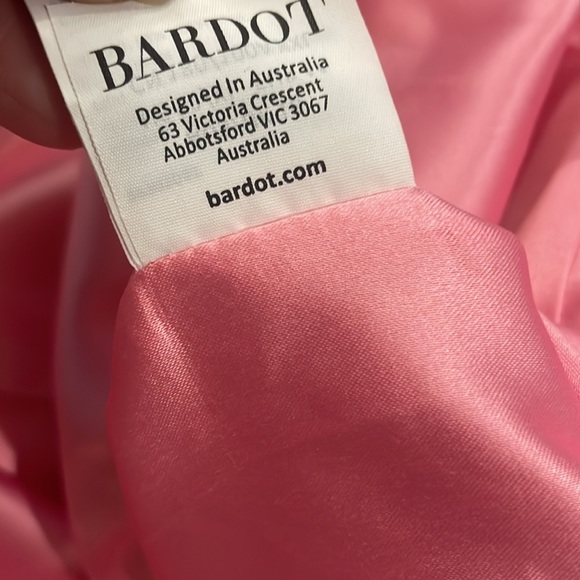 NWOT BARDOT TAILORED MIDI DRESS IN PINK SORBT Size 12/XL - Picture 13 of 14